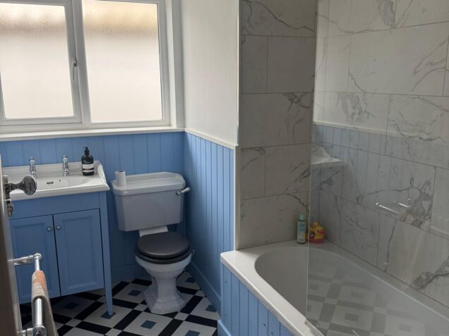 Bathroom refurbishment final product