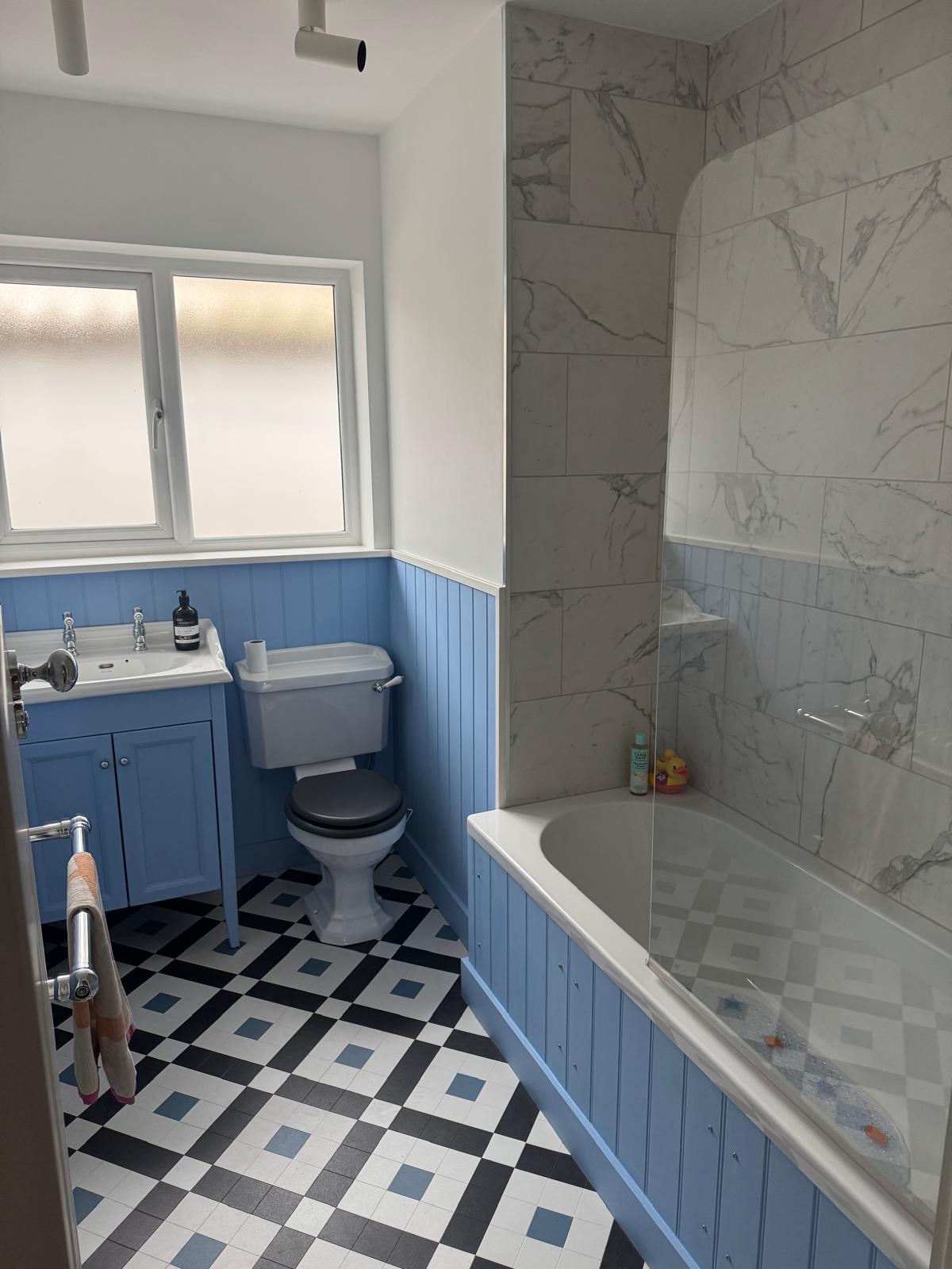 Bathroom refurbishment final product